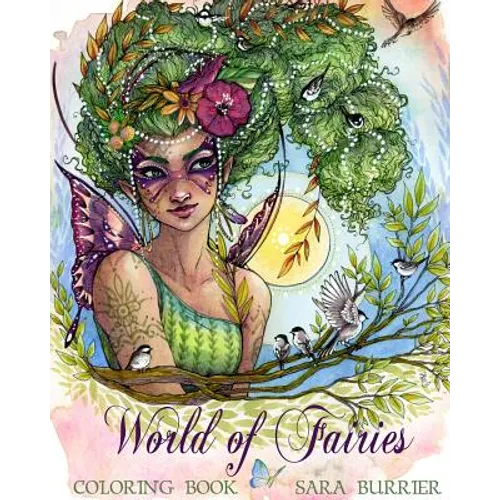 World of Fairies Coloring Book