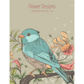 Flower Designs Coloring Book for Grown-Ups 1, 2 & 3