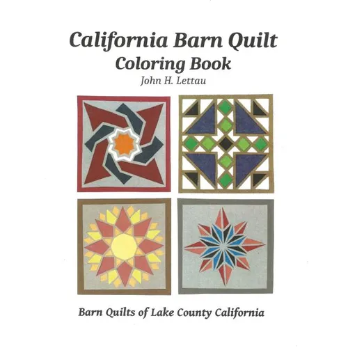California Barn Quilt Coloring Book