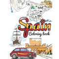 Spain Coloring Book: Adult Colouring Fun, Stress Relief Relaxation and Escape