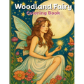 Woodland Fairy: Coloring Book for Adults and Teens