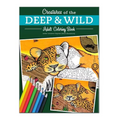 Creatures of the deep and wild: Creative coloring for Adults