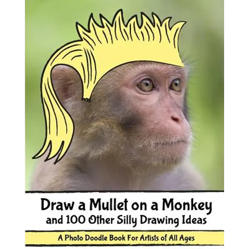 Draw a Mullet on a Monkey and 100 Other Silly Drawing Ideas: A Photo Doodle Book For Artists of All Ages