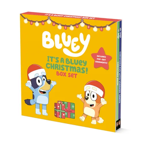 It's a Bluey Christmas! Box Set: Includes Pop-Out Ornaments