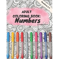 Adult Coloring Book: Numbers