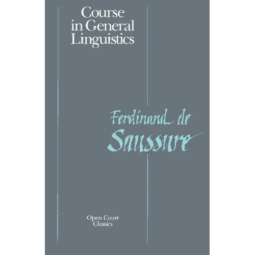 Course in General Linguistics