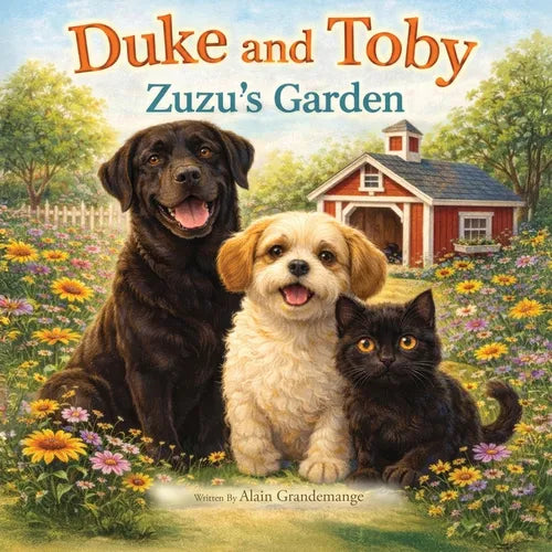 Duke and Toby and Zuzu's Garden: A Gentle Story About Trust, Family, and Finding a Place to Belong