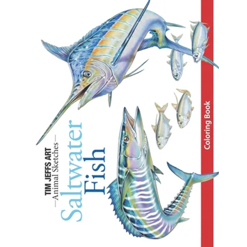 Saltwater Fish Coloring Book
