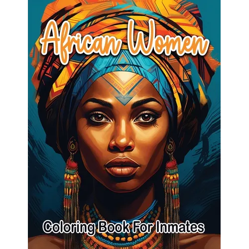 African woman coloring book for inmates