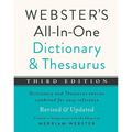 Webster's All-In-One Dictionary and Thesaurus, Third Edition