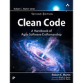 Clean Code: A Handbook of Agile Software Craftsmanship