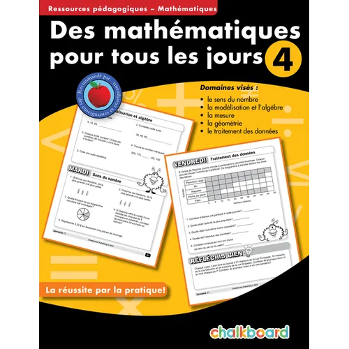 Des Mathematiques Pour Tous Les Jours 4