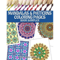 Mandalas & Patterns Coloring Pages Book Sampler