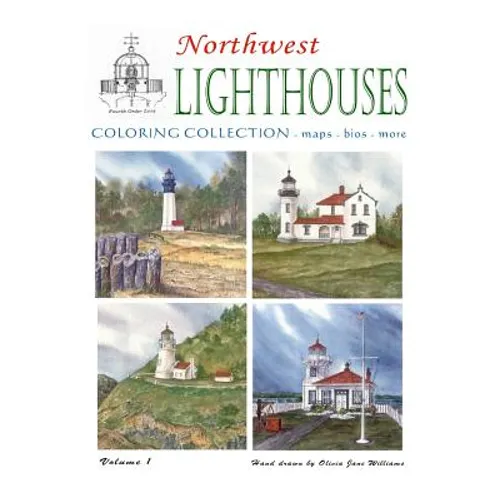 Northwest Lighthouse Coloring Collection