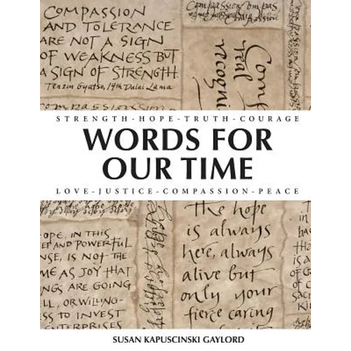 Words For Our Time