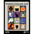 Pixelated Halloween Quilt: A 12 Block Halloween Themed Quilt Pattern
