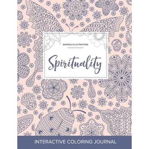 Adult Coloring Journal: Spirituality (Mandala Illustrations, Ladybug)