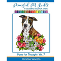 Peaceful Pit Bulls: A Friendly Dog Colouring Book for Adults