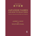 Japanese Names and How to Read Them: A Manual for Art Collectors and Students