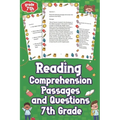 Reading Comprehension Passages and Questions 7th Grade: Unlock Your Child's Potential with Engaging 7th Grade Reading Passages & Questions! Dive into