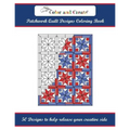 Color and Create: Patchwork Quilt Designs Coloring Book: 50 Designs to help release your creative side