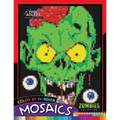 Color by Number Mosaics: Zombie Collection Pixel for Adults Stress Relieving Design Puzzle Quest