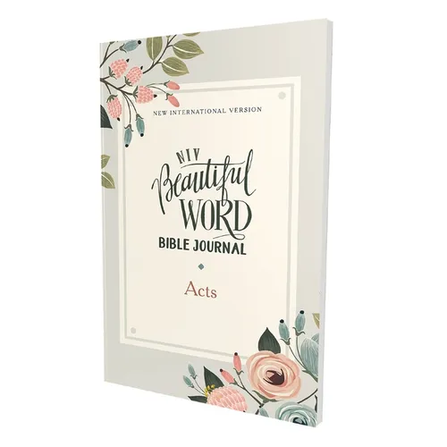 Niv, Beautiful Word Bible Journal, Acts, Paperback, Comfort Print