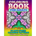 Coloring Book for Adults - Vol 3 Harmony: 50 Anti-Stress Coloring Patterns
