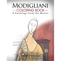 Modigliani Coloring Book: 8 Paintings from the Master