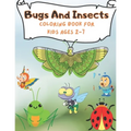 Bugs And Insects Coloring Book For Kids Ages 2-7: Bugs Coloring Book for kids.40 Bugs Designs