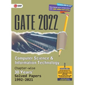GATE 2022 Computer Science and Information Technology - 30 years Chapter wise Solved Papers (1992-2021).