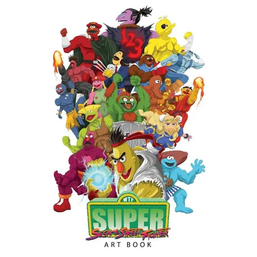 Sesame Street Fighter Artbook