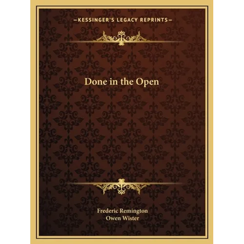 Done in the Open