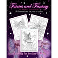 Fairies and Fantasy by Molly Harrison: Coloring for Adults and Older Fairy Lovers!