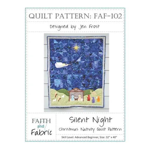 Silent Night: Christmas Nativity Quilt Pattern
