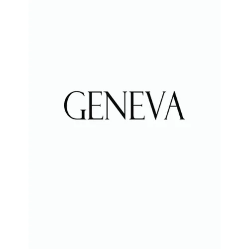 Geneva: Black and White Decorative Book to Stack Together on Coffee Tables, Bookshelves and Interior Design - Add Bookish Char