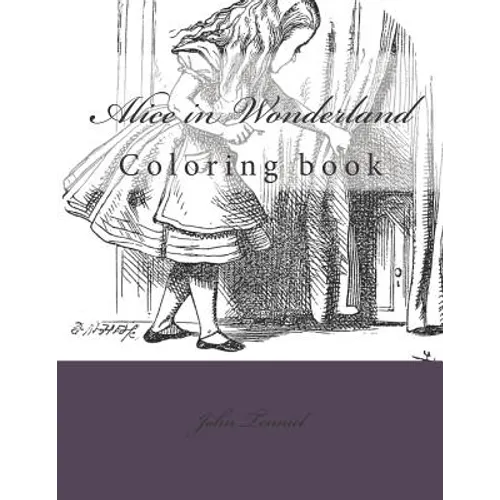 Alice in Wonderland: Coloring Book