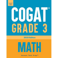 COGAT Grade 3 Math: Three Practice Tests - Level 9