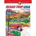 Creative Haven Road Trip USA Color by Number