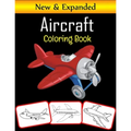Aircraft Coloring Book: 50 Premium Quality Airplane Coloring Pages