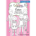The Coloring Cafe Cuties-Paper Dolls to Color and Cut