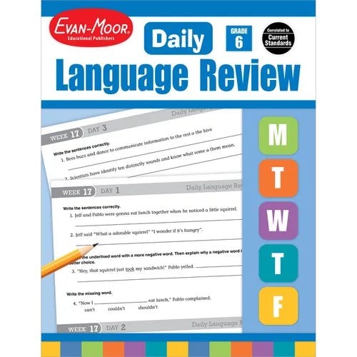 Daily Language Review Grade 6+ Te