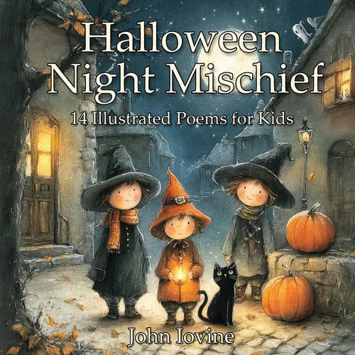 Halloween Night Mischief - 14 Illustrated Poems for Kids