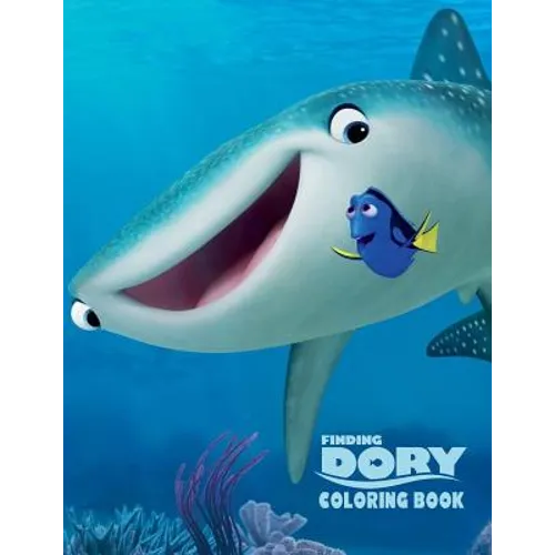Finding Dory Coloring Book: Coloring Book for Kids and Adults with Fun, Easy, and Relaxing Coloring Pages