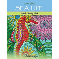Amazing Sea Life: Adult Coloring Book