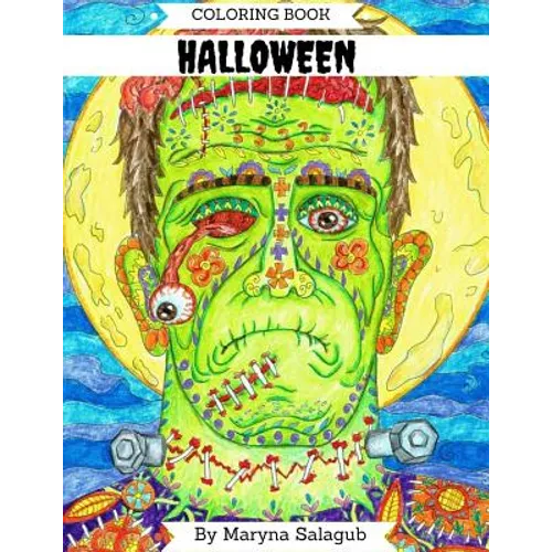 Halloween coloring book