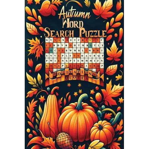 Autumn Word Search Puzzle Book with Autumn Quotes