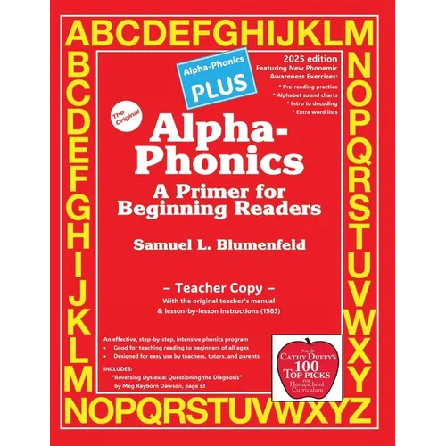 Alpha-Phonics PLUS: A Primer for Beginning Readers