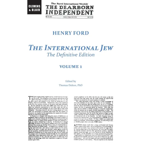 The International Jew: The Definitive Edition (Volume One)