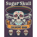Sugar Skull Coloring Book: A Day of the Death Sugar Skulls Coloring Book With Big Skulls Designs Anti-Stress Reliving For Adults Relaxation